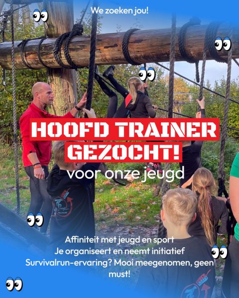 Vacature: Hoofdtrainer Jeugd Survivalrun Beltrum